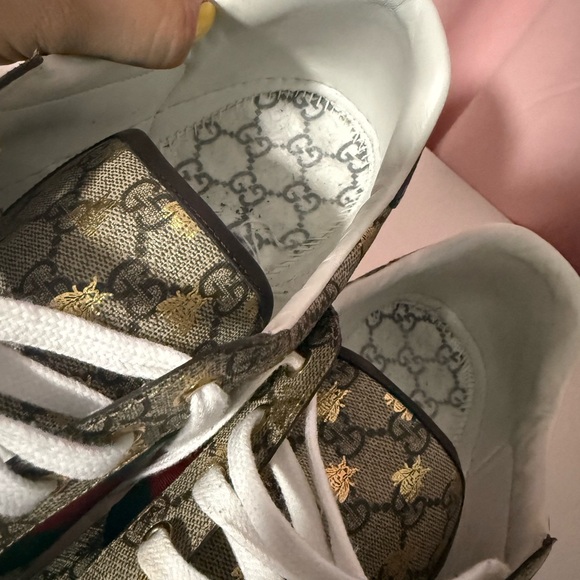 Gucci ACE GG Supreme ‘Bees’ size 12.5 - Picture 7 of 16